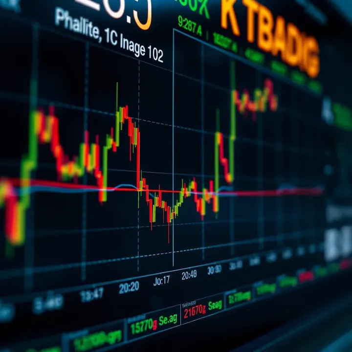 Comparison chart illustrating volatility index alongside other key market indicators